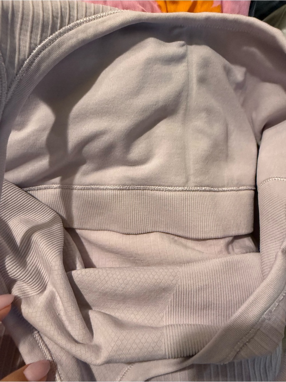 lululemon athletica Lilac Ribbed Racerback Tank - Picture 6 of 6